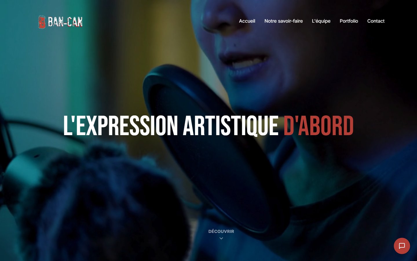 Capture du site Ban Can Production